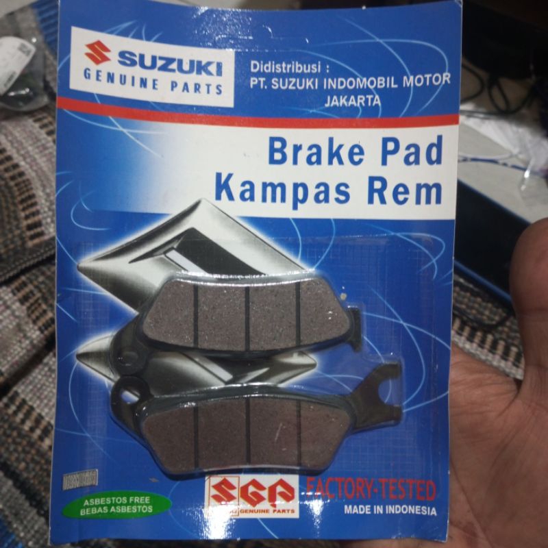 dispad kampas rem depan satria fu injeksi kampas rem cakram depan new satria injeksi