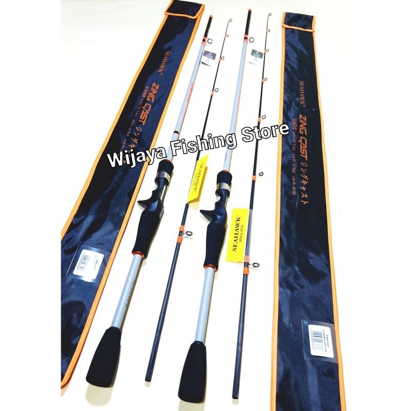 Joran Pancing BC Seahawk Zing Cast 180 198 CINCIN FUJI
