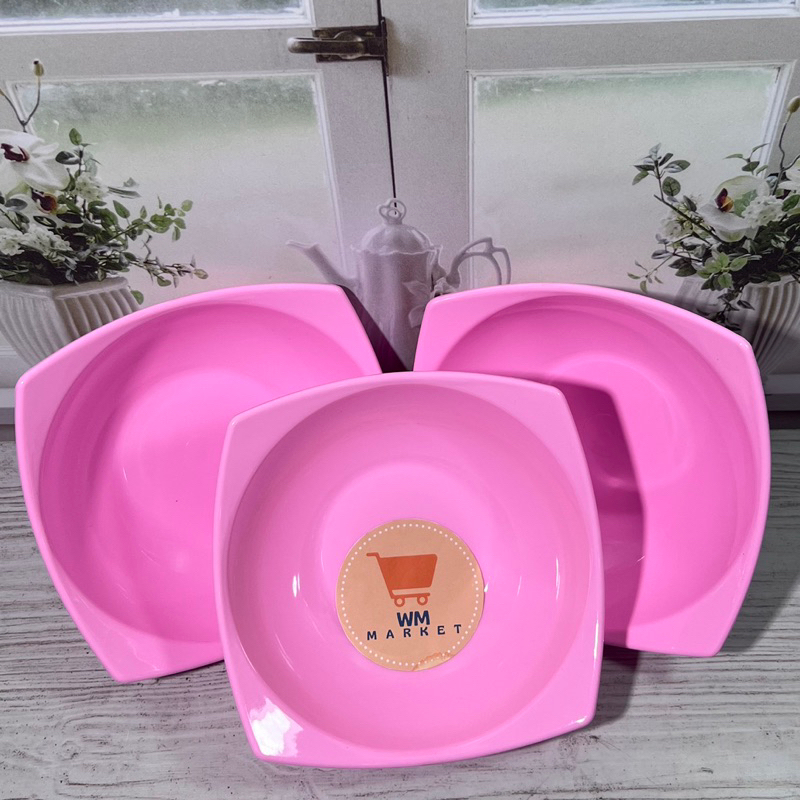 MANGKOK MIE MELAMIN / MANGKOK KOTAK MELAMIN / MANGKOK MELAMIN CANTIK / MANGKOK SOP MELAMIN HIGH QUAL