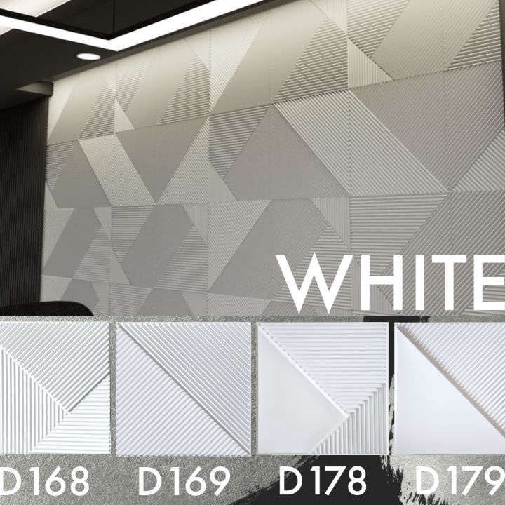 Khusus 5x5cm Motif Garis Premium 3D WALLPANEL Wall Panel PVC