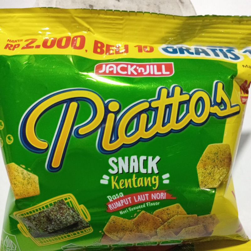 

[Eceran]Piattos Snack Kentang Rasa Rumput Laut