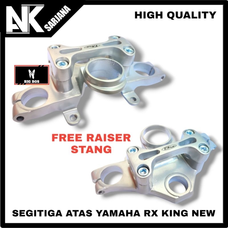 SEGITIGA ATAS DUDUKAN STANG STIR SEGITIGA T ATAS YAMAHA RX KING NEW