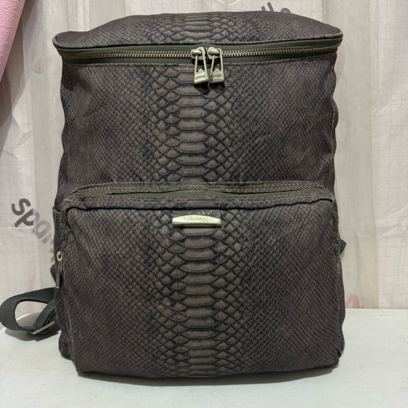 tas ransel kanvas softbag. tas ransel preloved