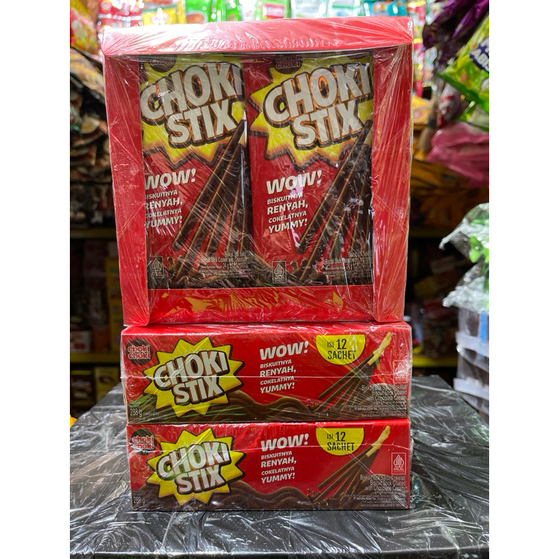 

CHOKI CHOKI STICK BISKUIT 2000 BOX ( ISI 12 SACHET )
