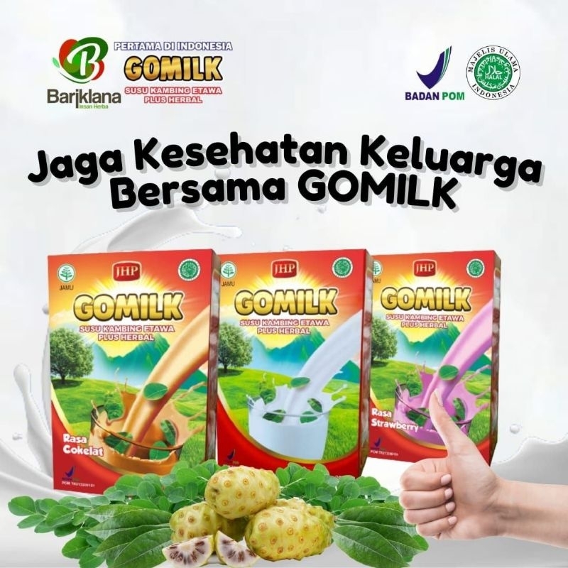 

Gomilk Susu Kambing Etawa Plus Herbal