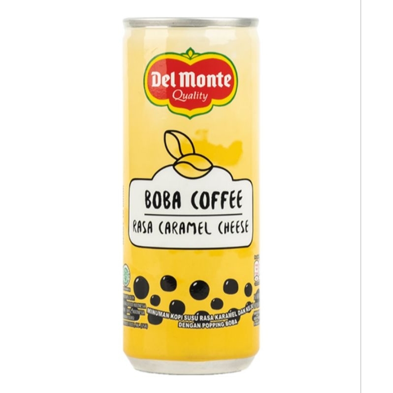 

Del Monte Boba Coffee Caramel Cheese 240 ml