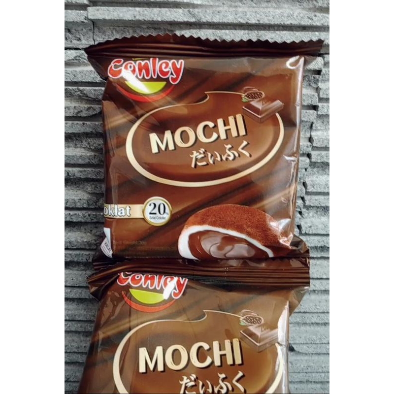 

Mochi Conley 1 dus isi 12 x 30 gram