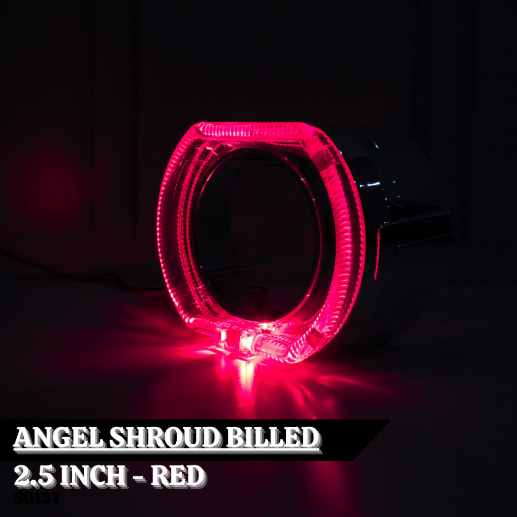 Angel Shroud 2,5 Inch Shroud Angel Biled Ukuran 2,5 Inch Ring Biled Shroud Lampu Biled RB5