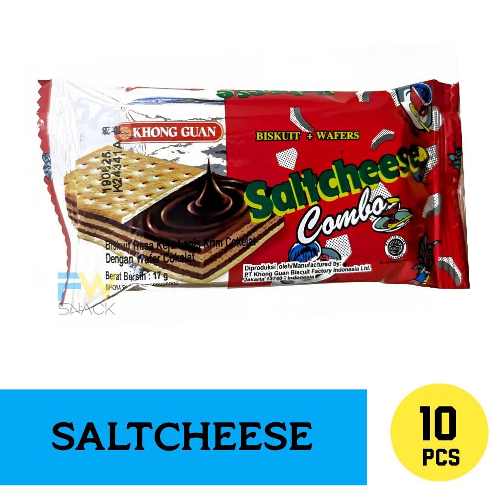 

Khong guan Salt Cheese combo isi 10 pcs