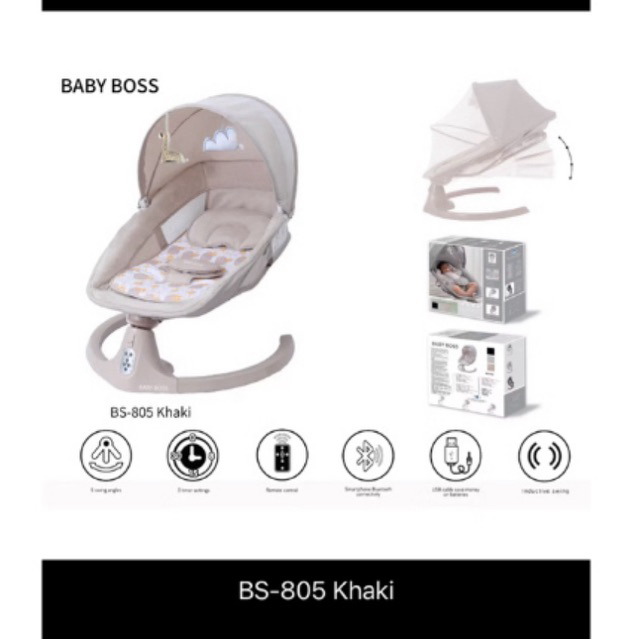 baby boss ayunan elektrik bayi preloved