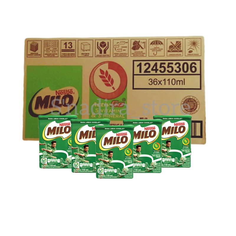 

MILO AKTIVE-GO 110ml 1dus isi 36pcs