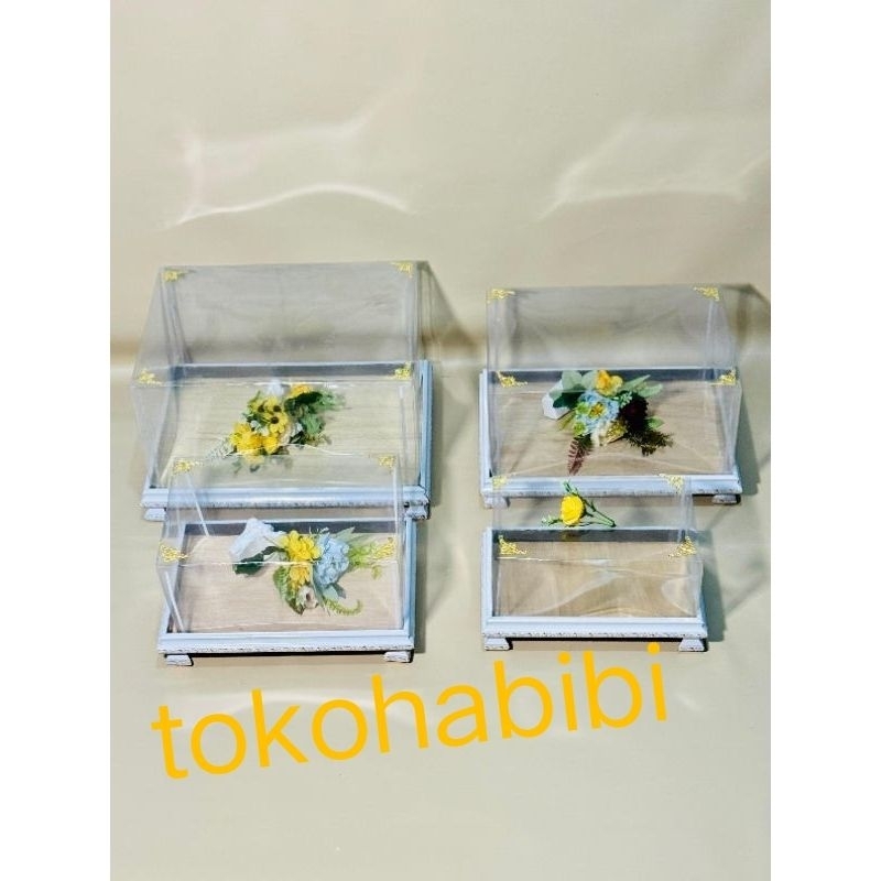 

kotak hantaran fiber 1set isi 4 | box hantaran