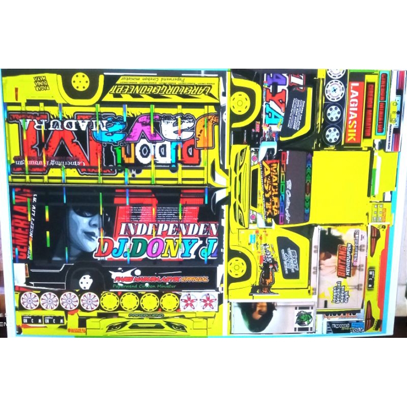 lembaran truk oleng skala20 truk mbois terlaris