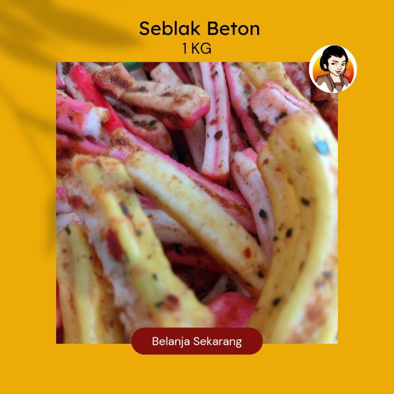 

KERUPUK SEBLAK BETON PEDAS MANTAP/ CAMILAN MAK'E/ KRUPUK SEBLAK BETON/ CEMILAN PEDAS/ JAJANAN PEDAS/ SNACK KILOAN