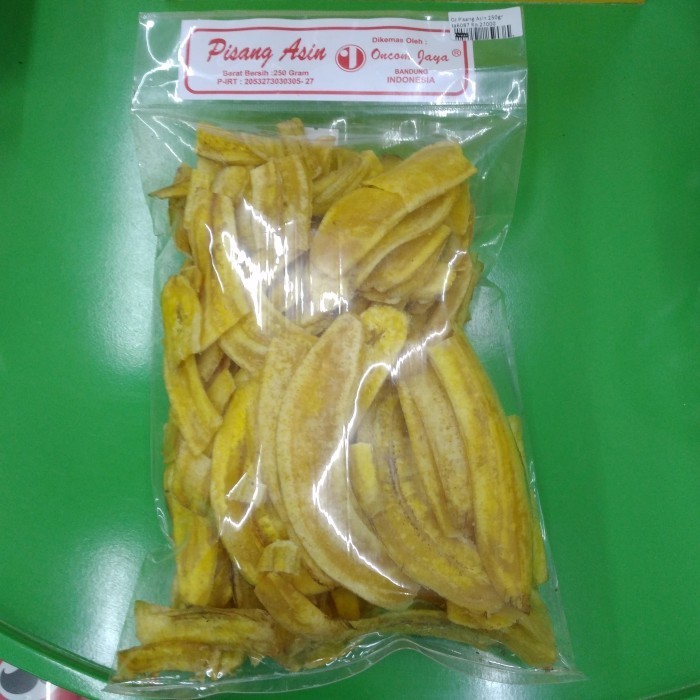 

ONCOM JAYA Pisang Asin 250gr OLEH OLEH BANDUNG ONCOM JAYA