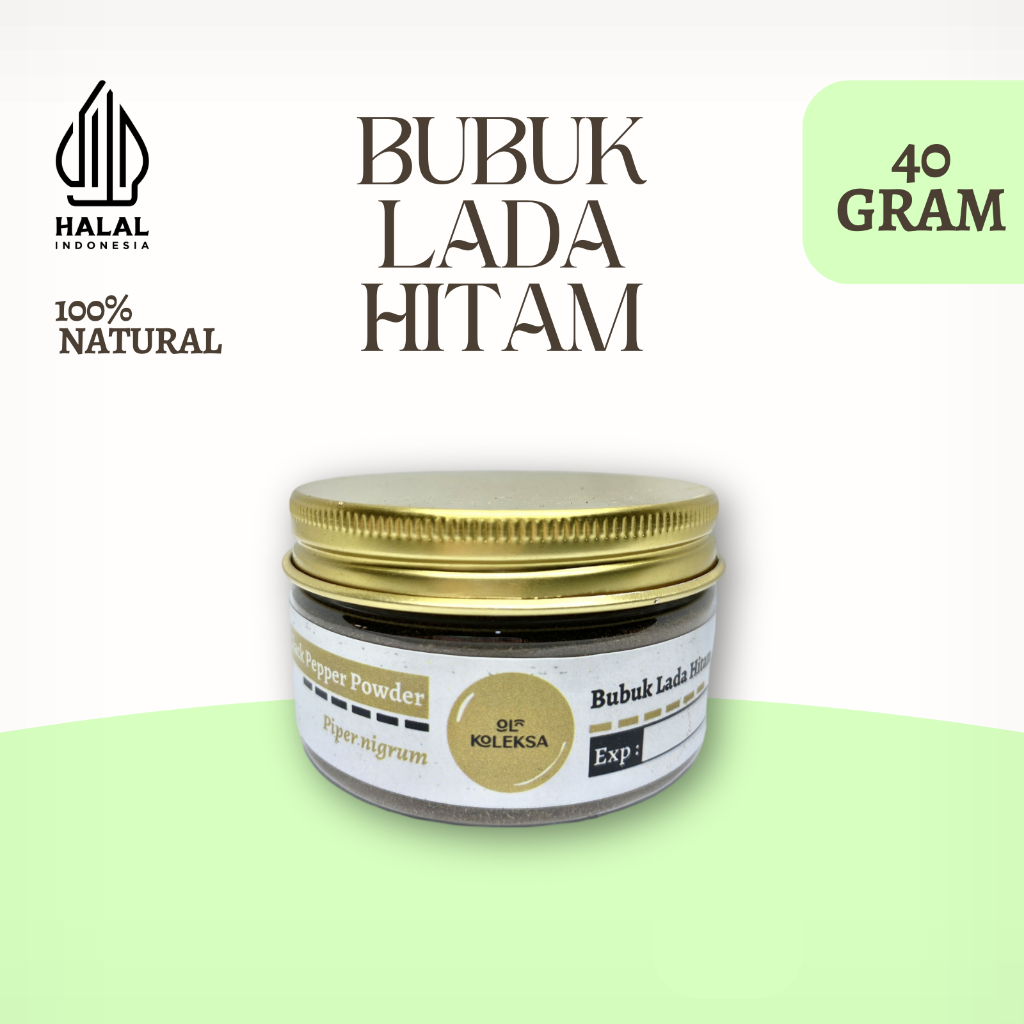 

Lada Hitam Bubuk Rempah Bumbu Dapur Kemasan Kecil