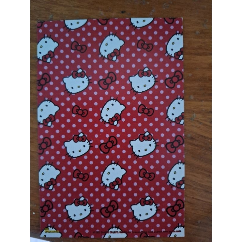 

kartu pos hello kitty/hello kitty postcard