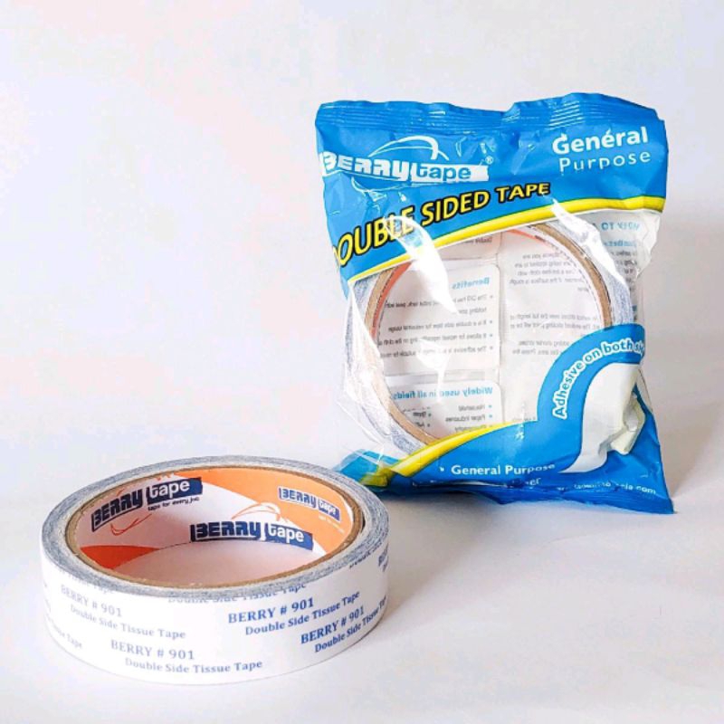 

berry double side tape berry dobel tip 12/34 mm masking