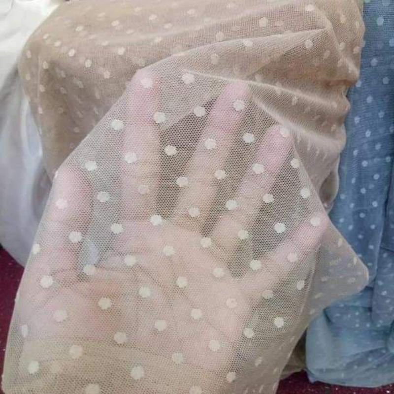 TILE DOT | TULLE DOT | TULLE TUTU | Harga Per 0,5 meter
