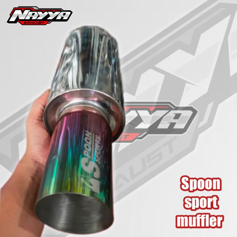 knalpot racing mobil spoon sport