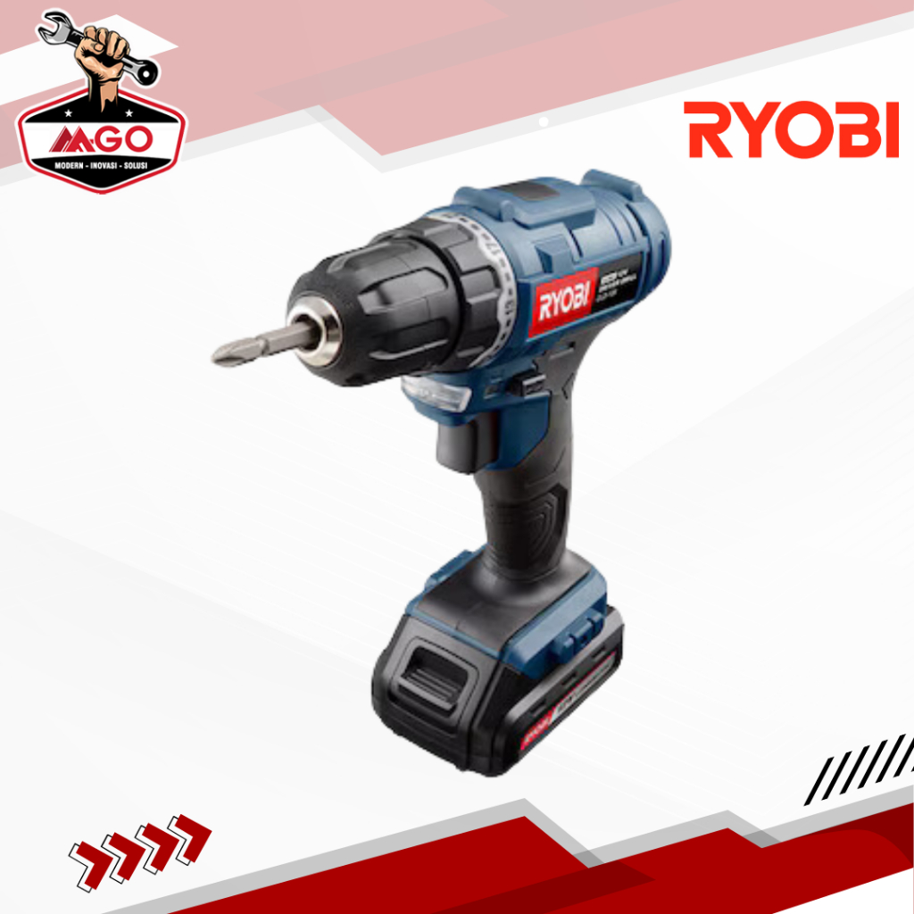 Ryobi Bor Cordless / Bor Baterai / Cordless Driver Drill CLD 120