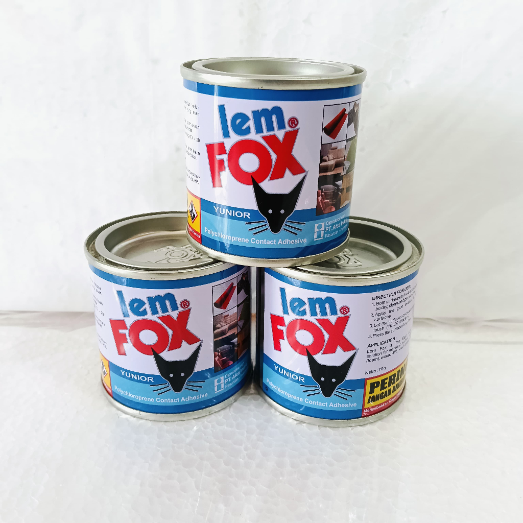 

LEM FOX KALENG YUNIOR BIRU 70 GR