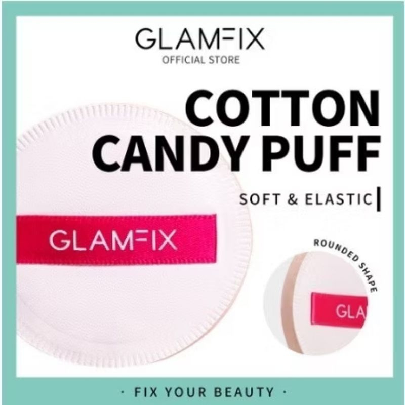 -MA- GLAMFIX  COTTON CANDY PUFF 1Pcs