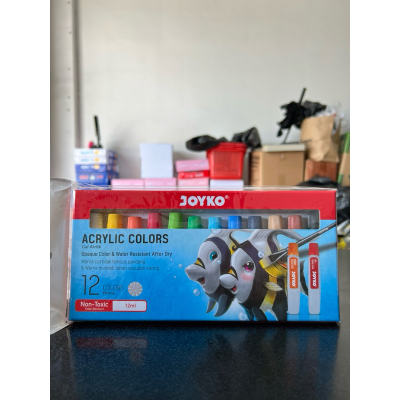 

Cat Acrylic Joyko 12 Cat akrilik