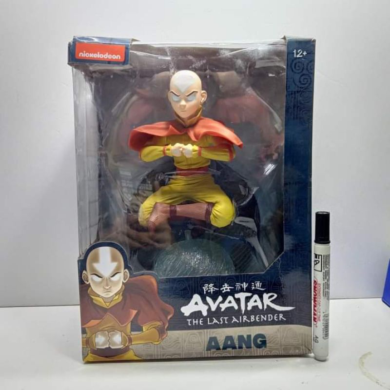 mainan action figure aang avatar the last air bender by mcfarlane originalFull artikulasidetail bagu