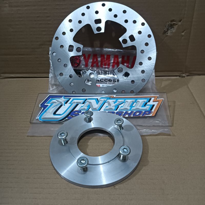 PLENDES ADAPTOR BREKET PIRINGAN BELAKANG VELG RCB BRT VROSSI  PNP MOTOR CRF CB150 CBR R15 R25