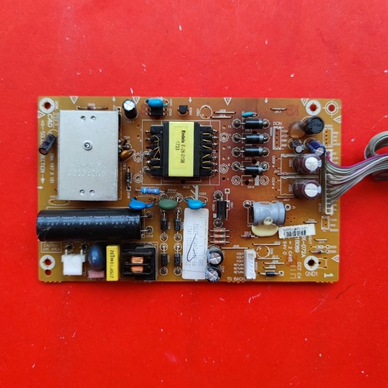 psu power suplay regulator tv polytron PLD 32V7510 PLD32V7510