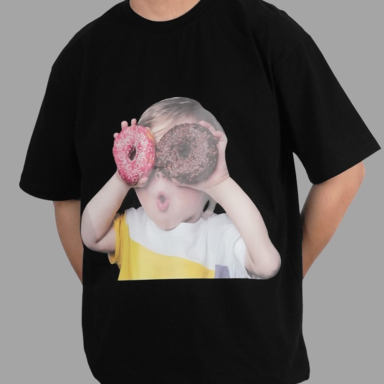 ADLV Donut Black Yellow Tee