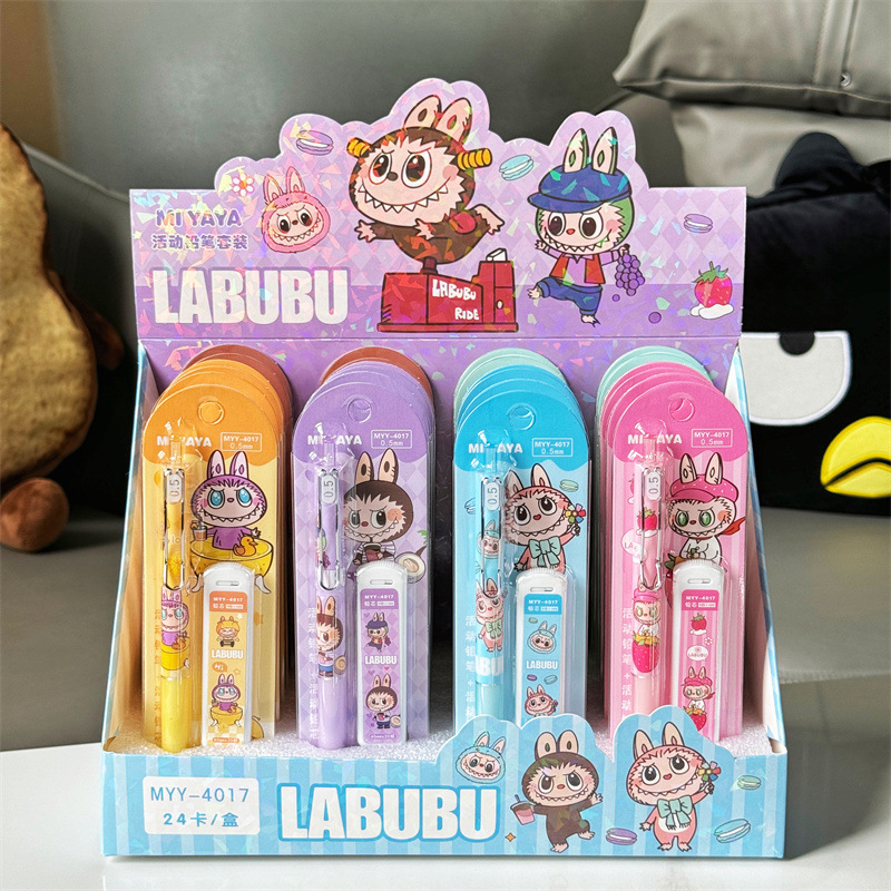 

PENSIL MEKANIK LABUBU + REFILL ISI LABUBU | LABUBU PENCIL REFILL | SET PENSIL MEKANIK DAN ISI PENSIL CAPYBARA | LABUBU MACARON POPMART | KASINGLUNG | RABUBU -DBEST-