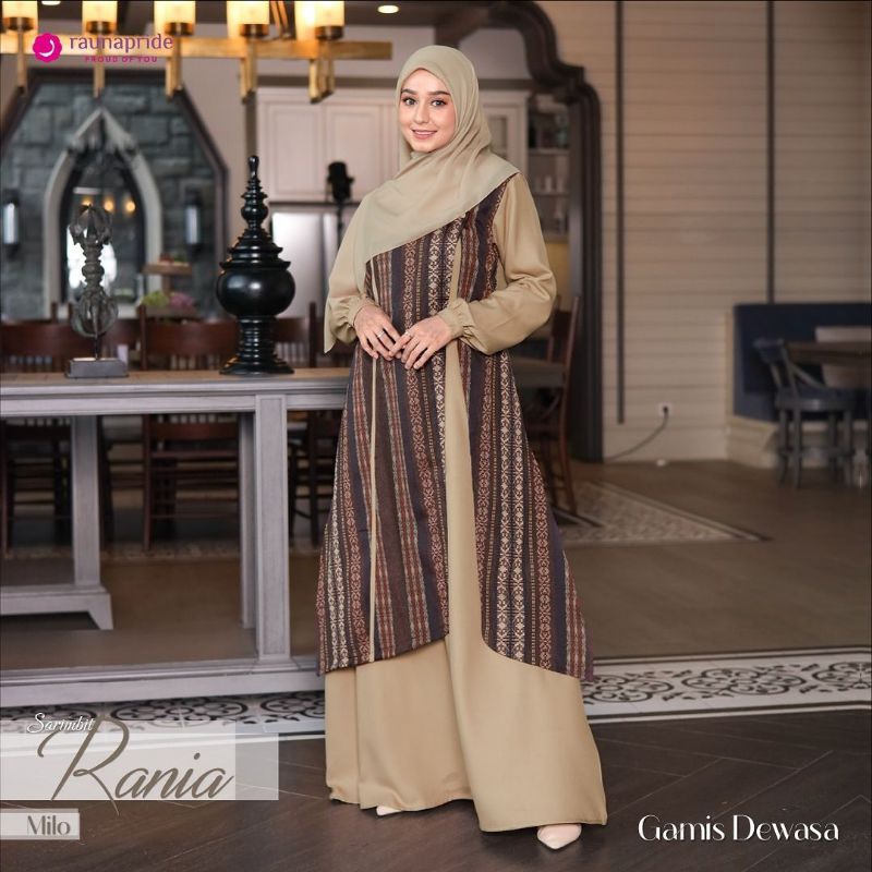NEW SARIMBIT BY RAUNAPRIDE  RANIA MILO 2025  Gamis Koko, Gamis Anak Koko Anak