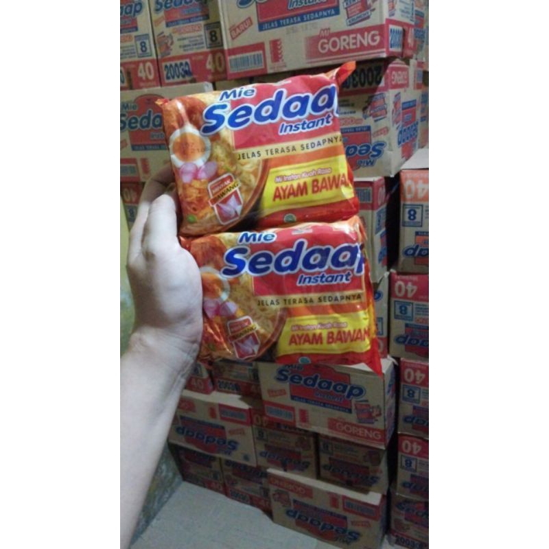 

Mie Sedap Ayam Bawang Karton isi 40 pcs