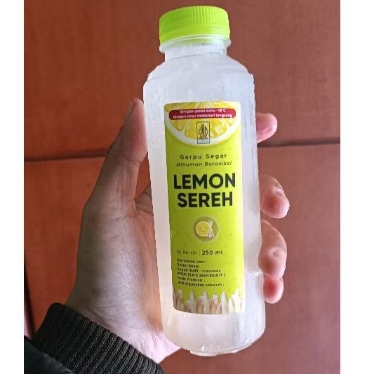 

Minuman Botanical Lemon Sereh (LESS SUGAR) 250ml