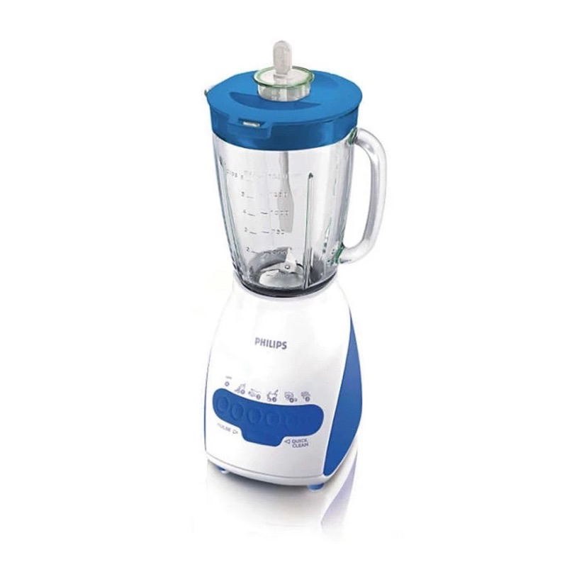 Blender Philips 2 in 1 HR 2116 Blender 2 Liter Blender Philips Kaca
