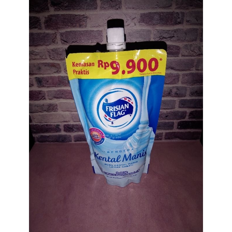 

FRISIAN FLAG SUSU KENTAL MANIS PUTIH 260 GR POUCH EXP MAY 2025