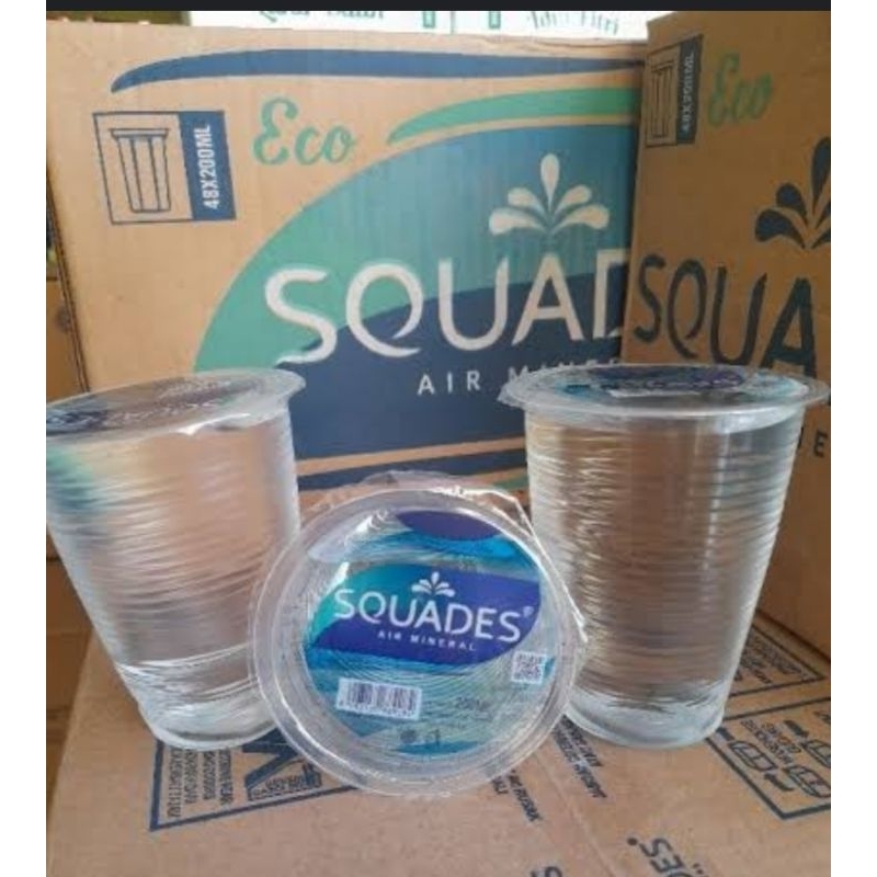 Air Squades Gelas 240ml