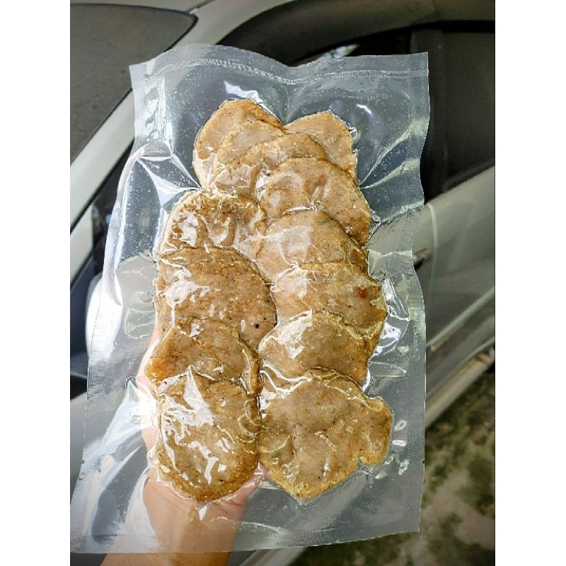 

PEMPEK KULIT IKAN TENGGIRI ISI 10+1 PCS/PACK MURAH MERIAH