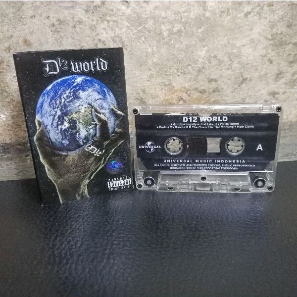 kaset pita D12 VG- kaset Hiphop