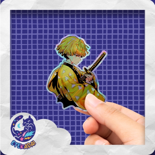 

Stiker Hologram Anime Demon Slayer Potrait V3