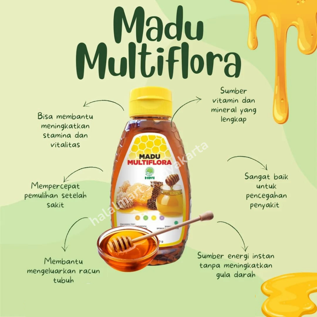 

MEMPERCEPAT PEMULIHAN SETELAH SAKIT- MADU MULTIFLORA