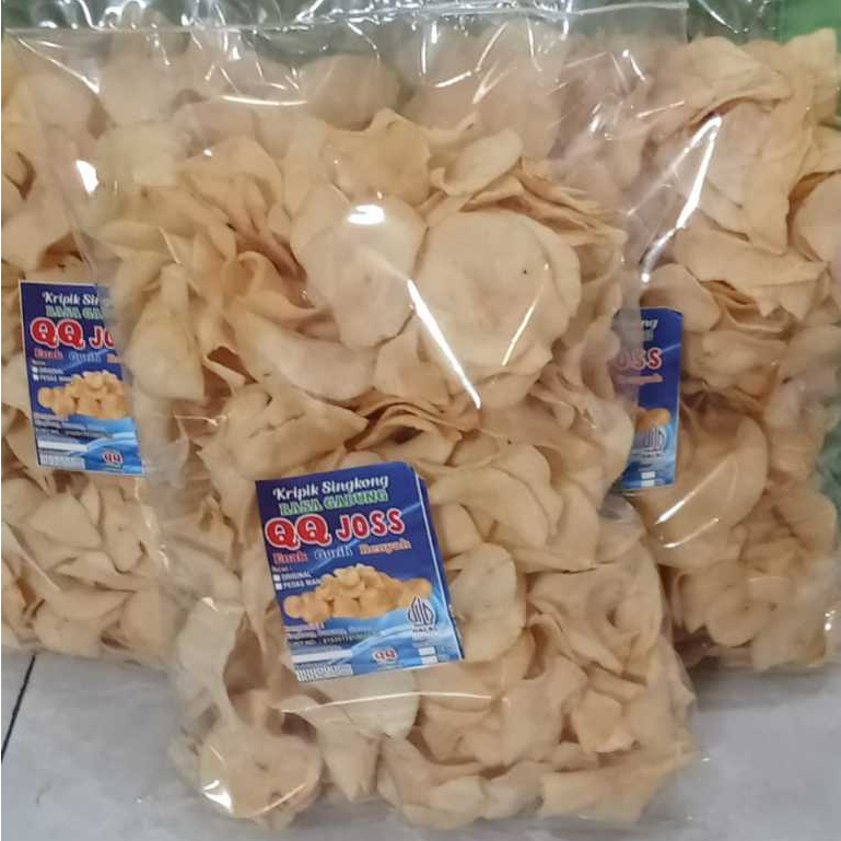 

285 Gram - Keripik Singkong Rasa Gadung Varian Original Tanpa Bahan Pengawet - Enak, Renyah, & Halal