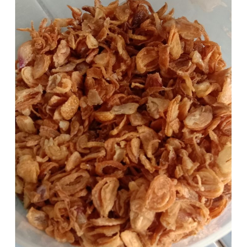 

Bawang goreng gurih kriuk