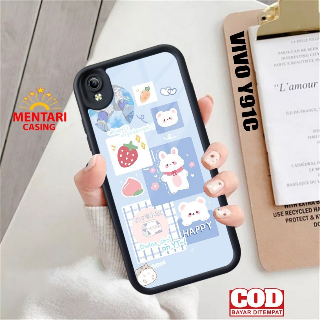 Casing Vivo Y91C Cute Terbaru Case Vivo Y91C Terlaris Hardcase Softcase Glossy Termurah Premium