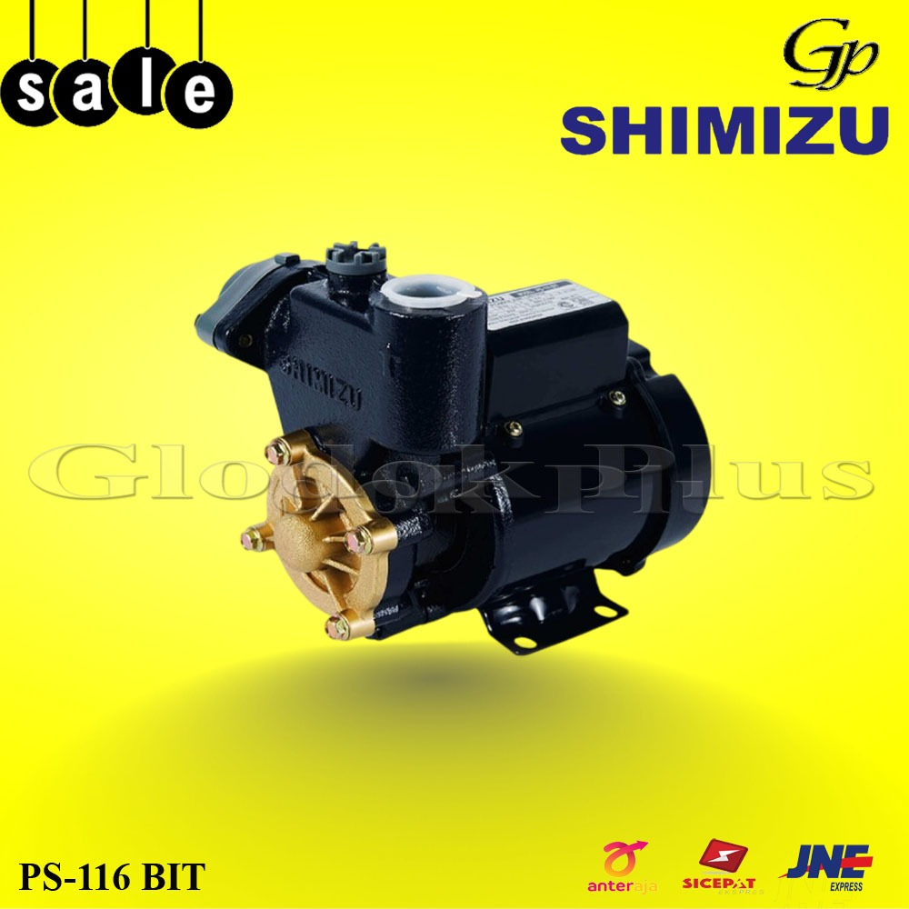 shimizu ps 116bit Pompa Air sumur dangkal ps116bit ps116 116 bit manual