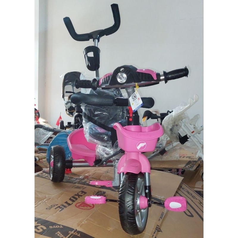 Sepeda roda tiga bayi Family verde