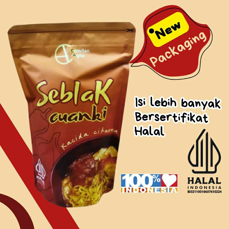 

SEBLAK CUANKI INSTAN KOMPLIT (New Packaging)