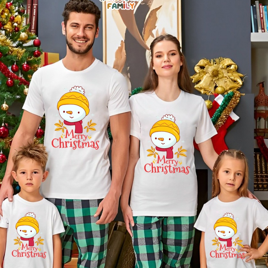 WSF BAJU NATAL KELUARGA KAOS NATAL KAOS NATAL KELUARGA BAJU NATAL WANITA BAJU NATAL ANAK KAOS MERRY 